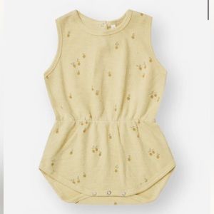Toddler Rylee + Cru Cinch Playsuit - Lemons/size 2